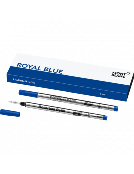 2 recharges de rollerball (F), Royal Blue