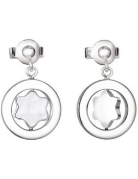 Boucle Oreilles Argent 925 Star Mother of pearl
