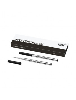 2 recharges pour stylo bille (F) Mystery Black
