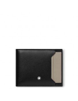 Meisterstück Selection Portefeuille souple 6cc avec porte-cartes amovible