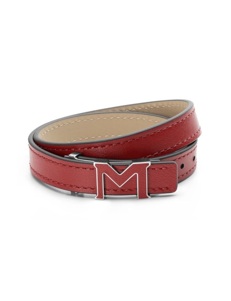 Bracelet Montblanc M Logo rouge