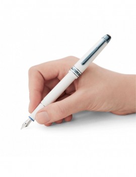 Stylo Plume (M) Meisterstück Glacier Classique blanc