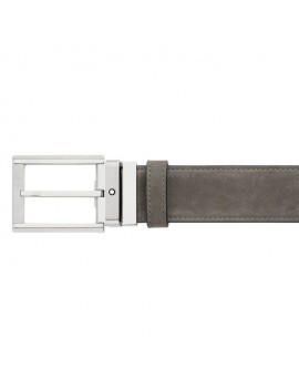 Ceinture réversible Montblanc taupe /  noire