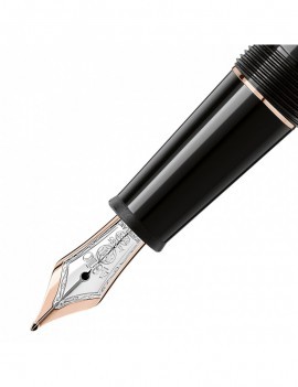 Stylo Plume (F)  Montblanc Meisterstuck Classique  Or Rouge