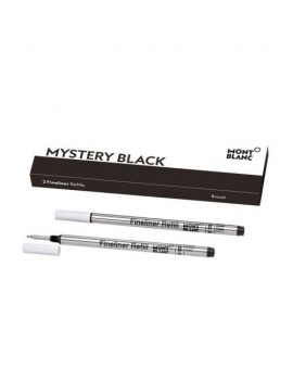 2 recharges pour feutre fin (L) Mystery Black