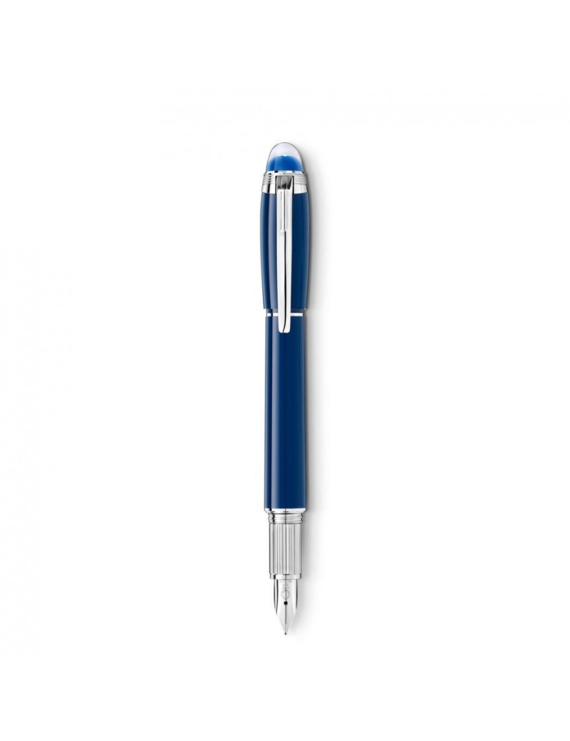 Stylo plume StarWalker Blue Planet en résine précieuse