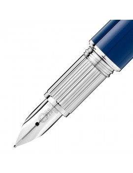 Stylo plume StarWalker Blue Planet en résine précieuse