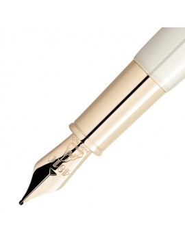 Montblanc Heritage Rouge et Noir "Baby" Édition Spéciale Stylo Plume Ivoire F