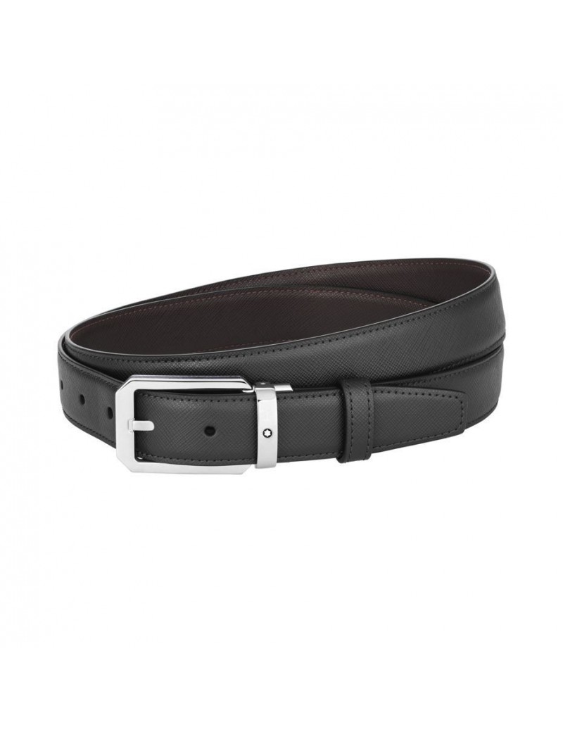 Ceinture reversible noir marron hotsell