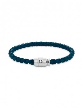 Bracelet Homme 3 anneaux Bleu (L)