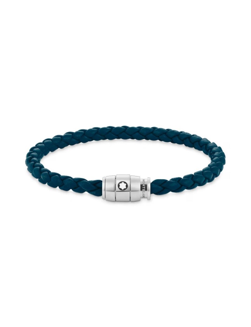 Bracelet Homme 3 anneaux Bleu (M)