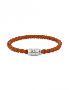 Bracelet Homme 3 anneaux Orange (L)