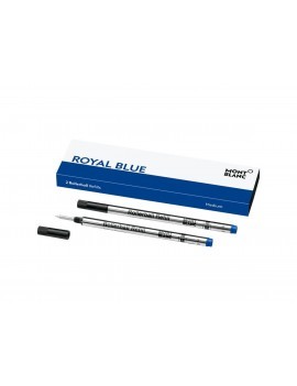 2 Recharges Rollerball M royal blue