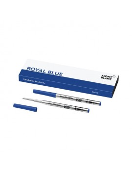 2 Recharges pour Stylo Bille (B) Royal Blue