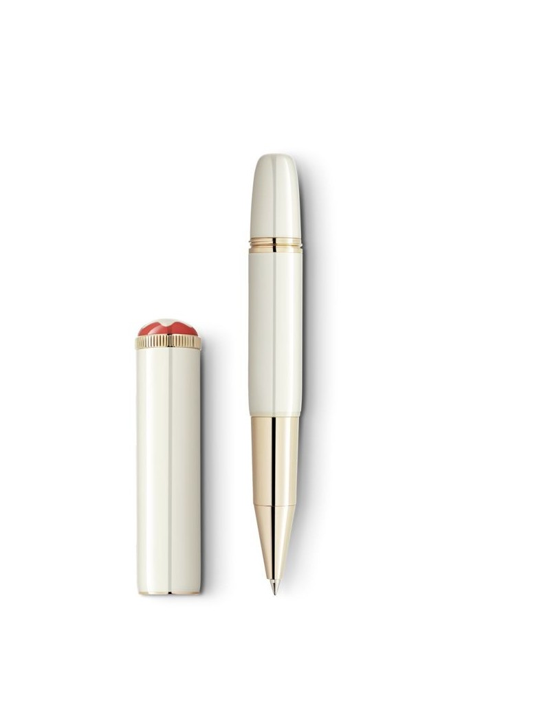 Montblanc Heritage Rouge et Noir "Baby" Édition Spéciale Rollerball Couleur Ivoire