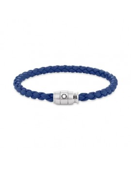 Bracelet Homme 3 anneaux Bleu (M)