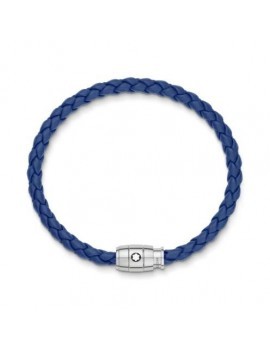 Bracelet Homme 3 anneaux Bleu (M)