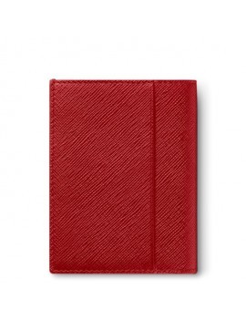 Mini portefeuille Montblanc Sartorial 4cc RED