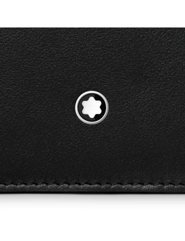 Porte-cartes zippé à 8 fentes pour cartes Montblanc Meisterstück Noir