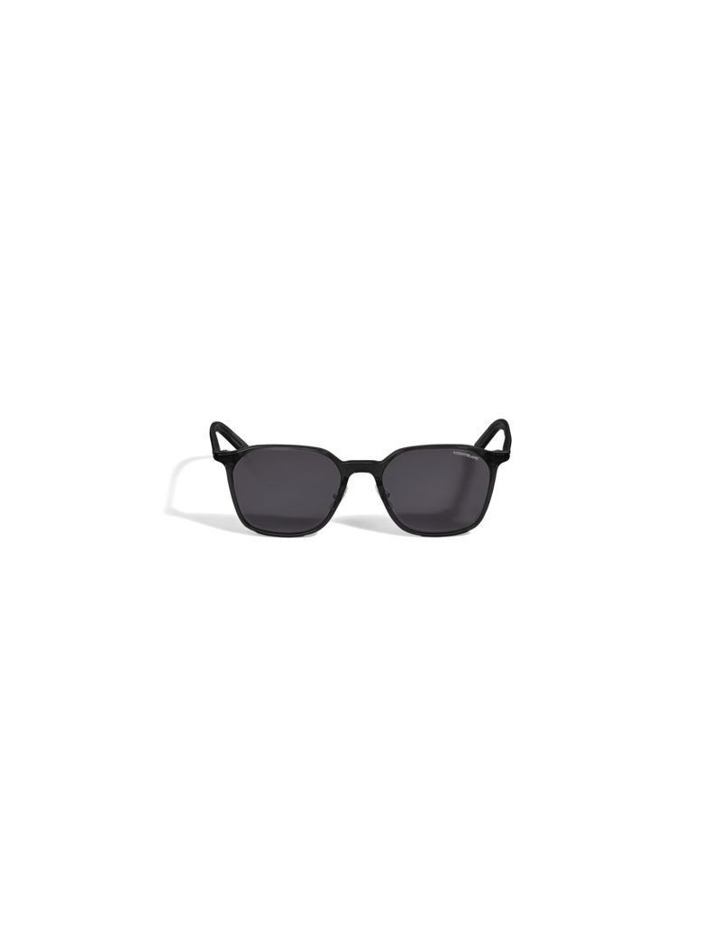 Lunettes de soleil ovales avec monture noire en acétate Lunettes de soleil ovales avec monture noire en acétate