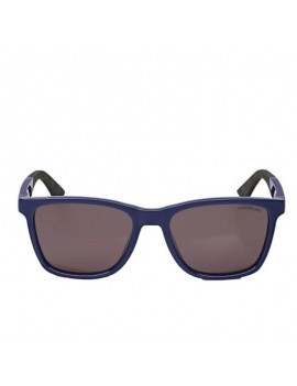Lunettes de soleil carrées avec monture bleue injectée