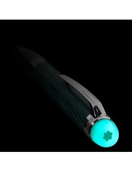 STYLO BILLE STARWALKER POLARGREEN résine présieuce