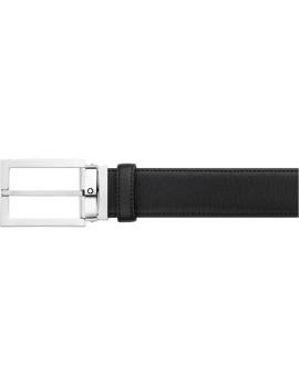 Ceinture affaires noire à couper selon la taille