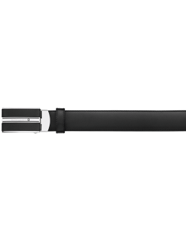 Ceinture affaires noire à couper selon la taille