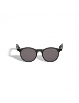 Lunettes de soleil rondes avec monture en acétate injecté noir