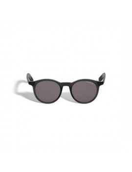 Lunettes de soleil rondes avec monture en acétate injecté noir