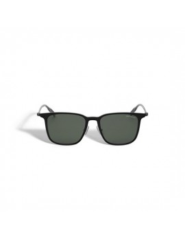 Lunettes de soleil rectangulaires avec monture injectée noire