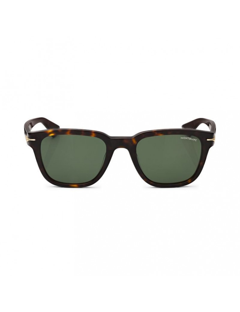 Lunettes de soleil carrées avec monture en acétate couleur Havane (M) Lunettes de soleil carrées avec monture en acétate couleur Havane (M)