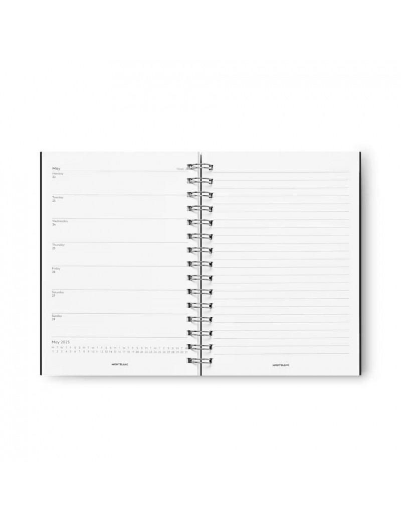 Recharge pour carnet d'enveloppes 146 petit format, noir - Calendrier 18 mois Recharge pour carnet d'enveloppes 146 petit format, noir - Calendrier 18 mois