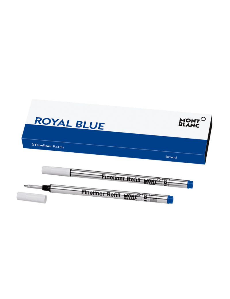 2 recharges pour feutre fin (B), Bleu Royal 2 recharges pour feutre fin (B), Bleu Royal
