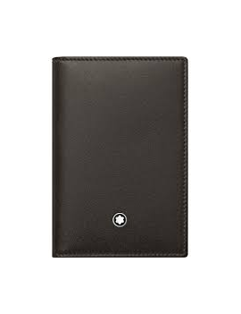 Porte-cartes Montblanc Meisterstück, Cuir, Marron, 2 Cartes de crédit