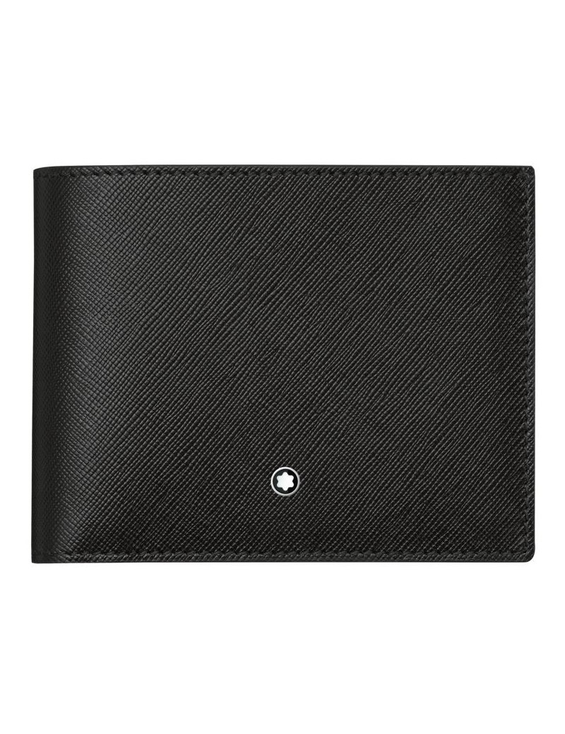 Portefeuille Montblanc Sartorial 6cc avec 2 poches transparentes Portefeuille Montblanc Sartorial 6cc avec 2 poches transparentes