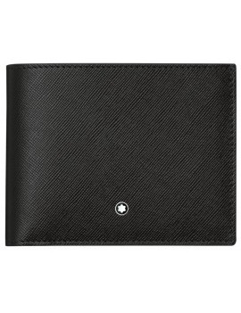 Portefeuille Montblanc Sartorial 6cc avec 2 poches transparentes