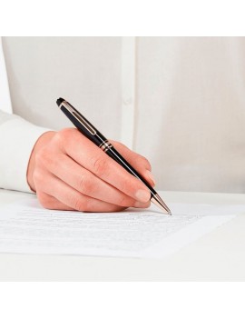 Stylo à bille Meisterstück classique doré à l'or rose Stylo à bille Meisterstück classique doré à l'or rose