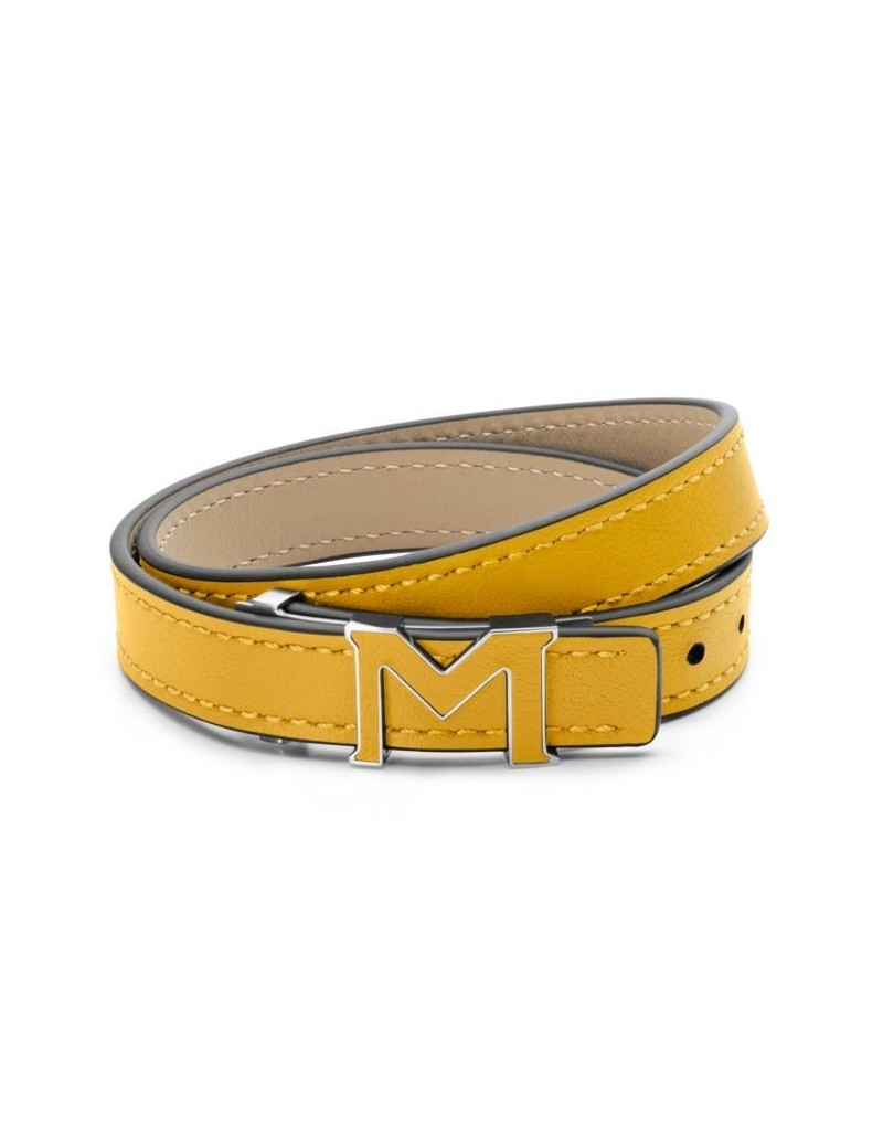 Bracelet Montblanc M Logo jaune Bracelet Montblanc M Logo jaune