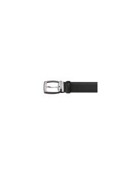 Ceinture montblanc cuir noir 35mm