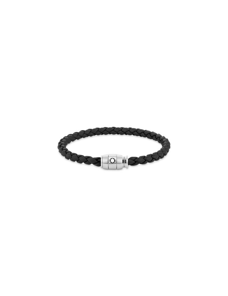 Bracelet Homme 3 anneaux Noir (M) Bracelet Homme 3 anneaux Noir (M)