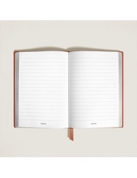 Carnet moyen, cuir Cayenne, bordeaux, pages lignées