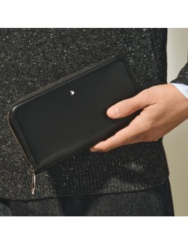 Portefeuille souple zippé 12cc