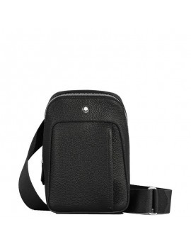 Sac bandoulière Grain Noir