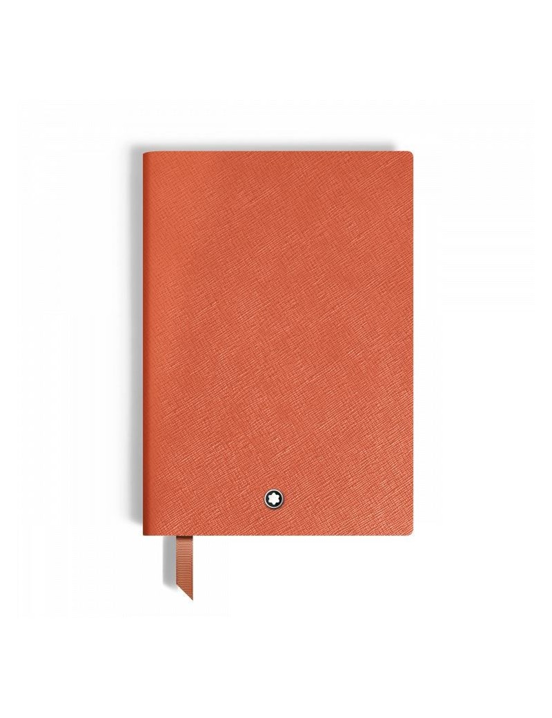 Carnet moyen, cuir Cayenne, bordeaux, pages lignées