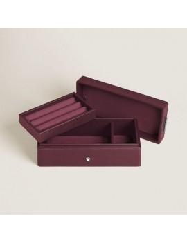 Porte-stylo en cuir Cassis