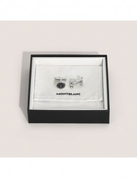 Boutons de manchette Meisterstück à design plume 100 ans noir