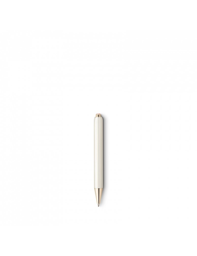 Stylo bille Montblanc Heritage Rouge et Noir "Baby" édition spéciale couleur ivoire