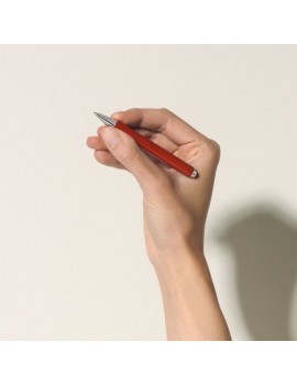 Stylo bille Montblanc Heritage Rouge et Noir « Baby » édition spéciale couleur corail