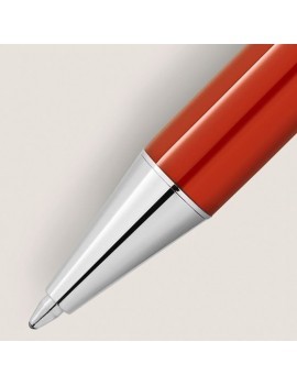 Stylo bille Montblanc Heritage Rouge et Noir « Baby » édition spéciale couleur corail